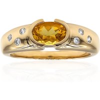 Goldener Beryll-Goldring Goldener Beryll-Goldring