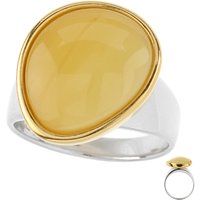 Baltischer Milky-Bernstein-Silberring (dagen) Baltischer Milky-Bernstein-Silberring (dagen)