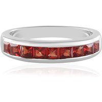 Tansania-Rubin-Silberring Tansania-Rubin-Silberring