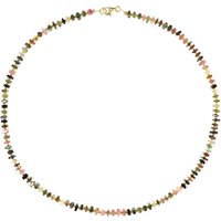 Turmalin-Silberhalskette Turmalin-Silberhalskette