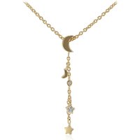 Weißer Saphir-Silberhalskette Weißer Saphir-Silberhalskette