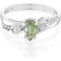 Paraiba-Turmalin-Silberring Paraiba-Turmalin-Silberring