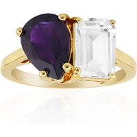 Sambia-Amethyst-Silberring Sambia-Amethyst-Silberring