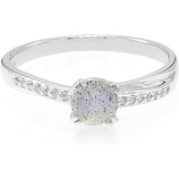 Spektrolith-Silberring Spektrolith-Silberring