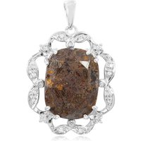 Dinosaurier-Quarz-Silberanhänger Dinosaurier-Quarz-Silberanhänger