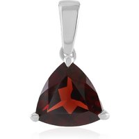 Mosambik-Granat-Silberanhänger Mosambik-Granat-Silberanhänger