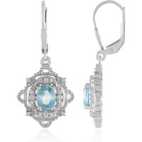 Ratanakiri-Zirkon-Silberohrringe Ratanakiri-Zirkon-Silberohrringe