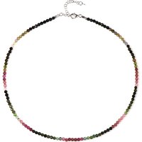 Turmalin-Silberhalskette Turmalin-Silberhalskette
