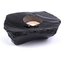 Obsidian-Teelichthalter (Lapis Vitalis) Obsidian-Teelichthalter (Lapis Vitalis)