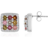 Turmalin-Silberohrringe Turmalin-Silberohrringe