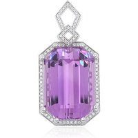 Patroke-Kunzit-Goldanhänger (AMAYANI) Patroke-Kunzit-Goldanhänger (AMAYANI)