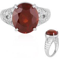 Hessonit-Granat-Goldring Hessonit-Granat-Goldring