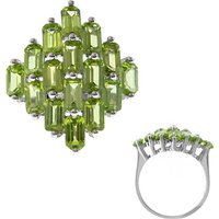 Peridot-Silberring Peridot-Silberring