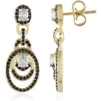 Edelstein-Silberohrringe Edelstein-Silberohrringe