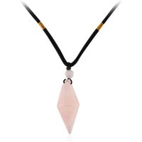 Rosenquarz-Halskette Rosenquarz-Halskette