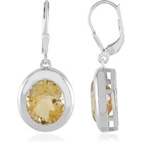 Citrin-Silberohrringe Citrin-Silberohrringe