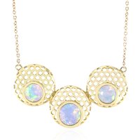 Welo-Opal-Goldcollier (Ornaments by de Melo) Welo-Opal-Goldcollier (Ornaments by de Melo)