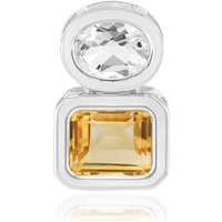 Edelstein-Silberanhänger (MONOSONO COLLECTION) Edelstein-Silberanhänger (MONOSONO COLLECTION)