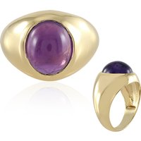 Sambia-Amethyst-Herren-Silberring Sambia-Amethyst-Herren-Silberring