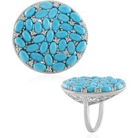 Sleeping Beauty-Türkis-Silberring (Faszination Türkis) Sleeping Beauty-Türkis-Silberring (Faszination Türkis)