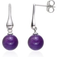 Amethyst-Silberohrringe Amethyst-Silberohrringe