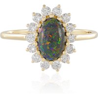 Andamooka-Matrix-Opal-Goldring (AMAYANI) Andamooka-Matrix-Opal-Goldring (AMAYANI)