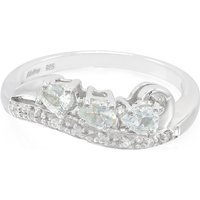 Paraiba-Turmalin-Silberring Paraiba-Turmalin-Silberring