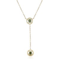 Grüner SI2 Brillant-Goldcollier Grüner SI2 Brillant-Goldcollier