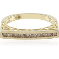 I2 Champagner-Brillant-Goldring (Ornaments by de Melo) I2 Champagner-Brillant-Goldring (Ornaments by de Melo)