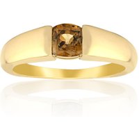 Gelber Kings Plains-Zirkon-Goldring Gelber Kings Plains-Zirkon-Goldring