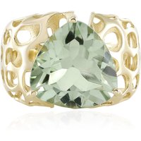 Grüner Amethyst-Goldring (Ornaments by de Melo) Grüner Amethyst-Goldring (Ornaments by de Melo)