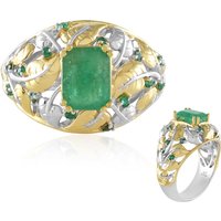 Sambia-Smaragd-Silberring (Gems en Vogue) Sambia-Smaragd-Silberring (Gems en Vogue)