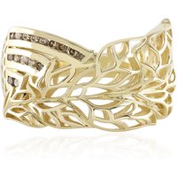 I2 Champagner-Diamant-Goldring (Ornaments by de Melo) I2 Champagner-Diamant-Goldring (Ornaments by de Melo)