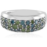 Grüner I3 Brillant-Platinring (KM by Juwelo) Grüner I3 Brillant-Platinring (KM by Juwelo)