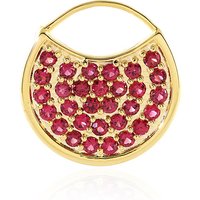 Edelroter Spinell-Silberanhänger Edelroter Spinell-Silberanhänger