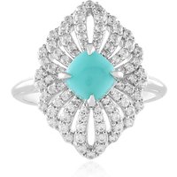 Türkis-Silberring Türkis-Silberring