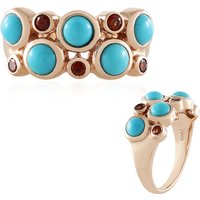 Sleeping Beauty-Türkis-Silberring (KM by Juwelo) Sleeping Beauty-Türkis-Silberring (KM by Juwelo)