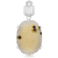 Glitzer-Achat-Silberanhänger Glitzer-Achat-Silberanhänger