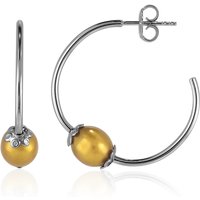 Süßwasserzuchtperlen-Silberohrringe (MONOSONO COLLECTION) Süßwasserzuchtperlen-Silberohrringe (MONOSONO COLLECTION)