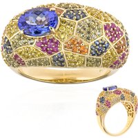 AAA-Tansanit-Goldring (de Melo) AAA-Tansanit-Goldring (de Melo)