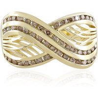 I2 Champagner-Brillant-Goldring (Ornaments by de Melo) I2 Champagner-Brillant-Goldring (Ornaments by de Melo)