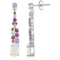 Welo-Opal-Silberohrringe Welo-Opal-Silberohrringe