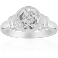 Weißer Quarz-Silberring (Remy Rotenier) Weißer Quarz-Silberring (Remy Rotenier)