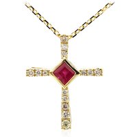 AAA-Mosambik-Rubin-Goldhalskette (CIRARI) AAA-Mosambik-Rubin-Goldhalskette (CIRARI)