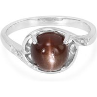 Skapolith-Katzenauge-Silberring Skapolith-Katzenauge-Silberring