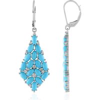 Sleeping Beauty-Türkis-Silberohrringe (Faszination Türkis) Sleeping Beauty-Türkis-Silberohrringe (Faszination Türkis)