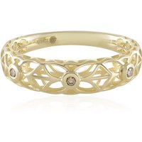 I2 Champagner-Brillant-Goldring (Ornaments by de Melo) I2 Champagner-Brillant-Goldring (Ornaments by de Melo)