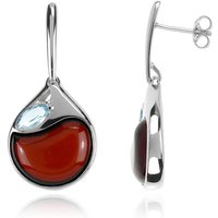 Bernstein-Silberohrringe (dagen) Bernstein-Silberohrringe (dagen)