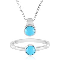 Sleeping Beauty-Türkis-Silberset (Faszination Türkis) Sleeping Beauty-Türkis-Silberset (Faszination Türkis)