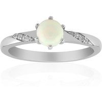 Welo-Opal-Silberring Welo-Opal-Silberring